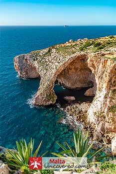The Blue Grotto is a popular stop on various tours in Malta.