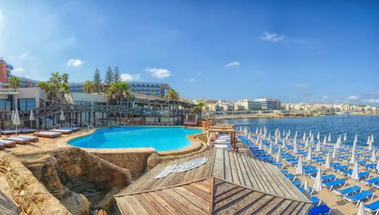 The Dolmen Hotel Malta is a popular option for Malta holidays.