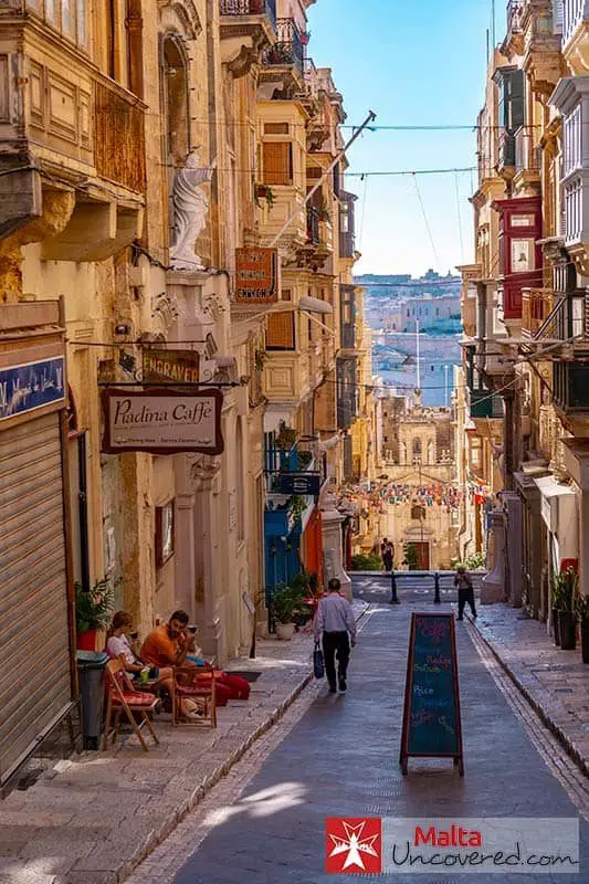 One of many scenes you'll see in Valletta on some of the best Malta tours.