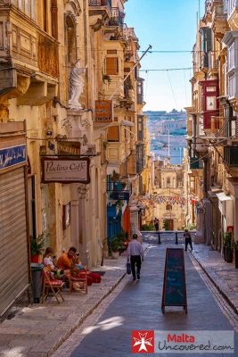 One of many scenes you'll see in Valletta on some of the best Malta tours.