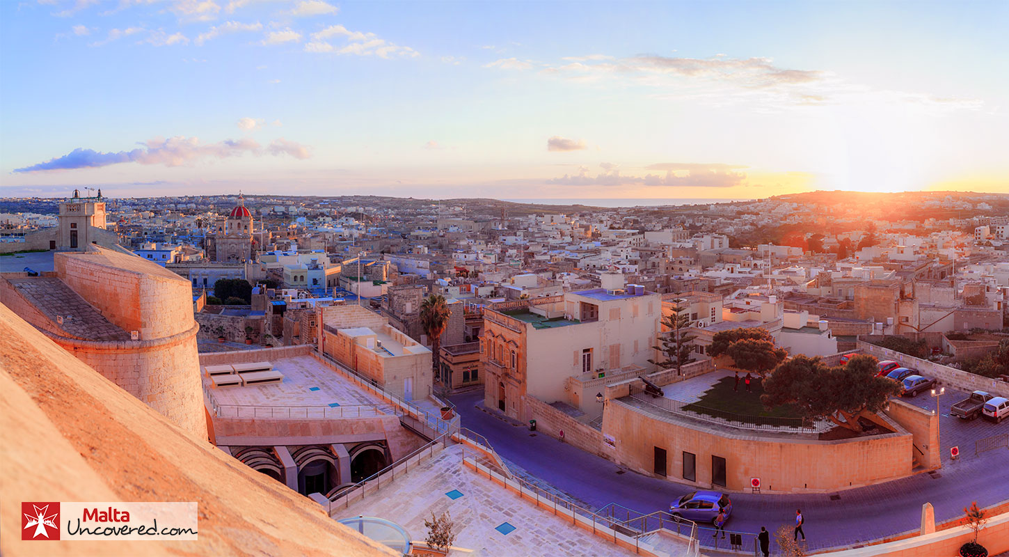 Spectacular views from the Gozo Citadel (Cittadella)