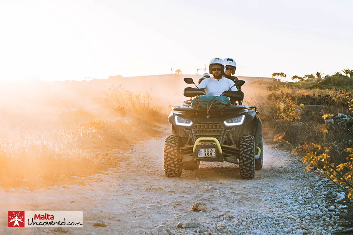 Quad bikes Gozo: Take a tour or hire one for the day.