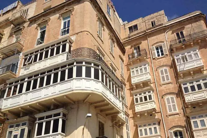 Het Grand Harbour Hotel is een van de weinige budgetopties onder de hotels in Valletta.