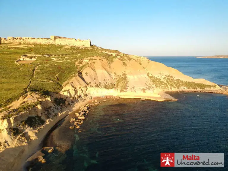 Ix-Xatt-l-A?mar-Strand auf Gozo