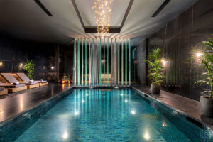 Spa and indoor pool at the Lure Hotel & Spa luxury hotel in Malta.
