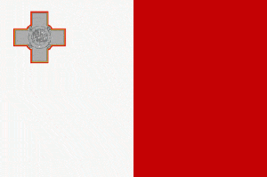 The official flag of Malta