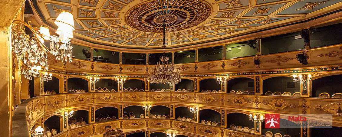 The Manoel Theatre is one of the oldest active theatres in Europe.