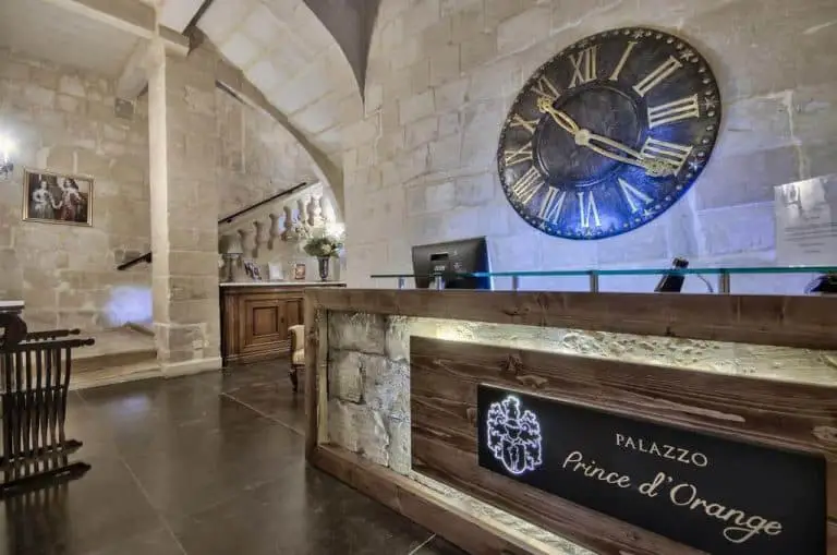 A touch of class for your self-catering Malta holiday, at Palazzo Prince d'Orange in Valletta.