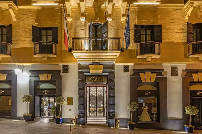 Rosselli - One of Valletta's top 5-star hotels.