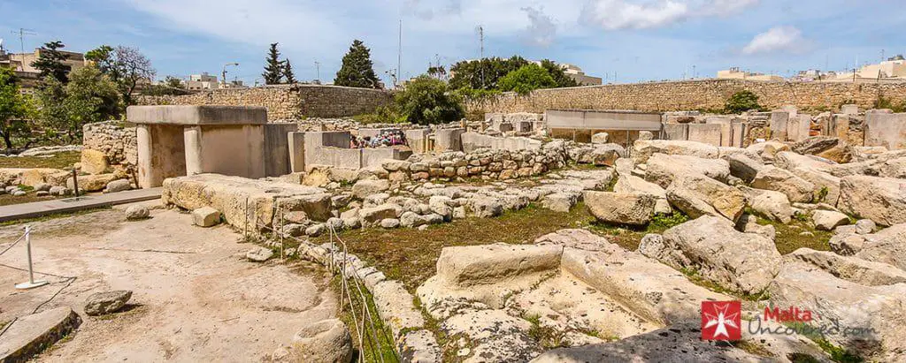 The Tarxien Temples are one of the most popularly visited Megalithic Temples in Malta.