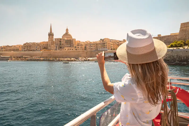A popular boat tour in Malta: The Valletta Harbour Cruise.